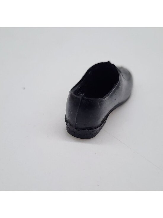 Vintage 1983 Mattel Ken Black Dress Shoe 1-5/8" - Picture 4 of 6